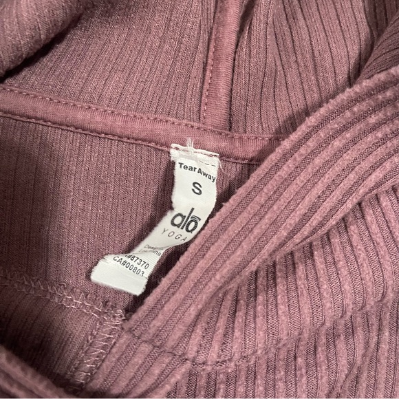 Alo Yoga Muse Hoodie & Pants Set In Burgundy Truffle Size S - Picture 9 of 13